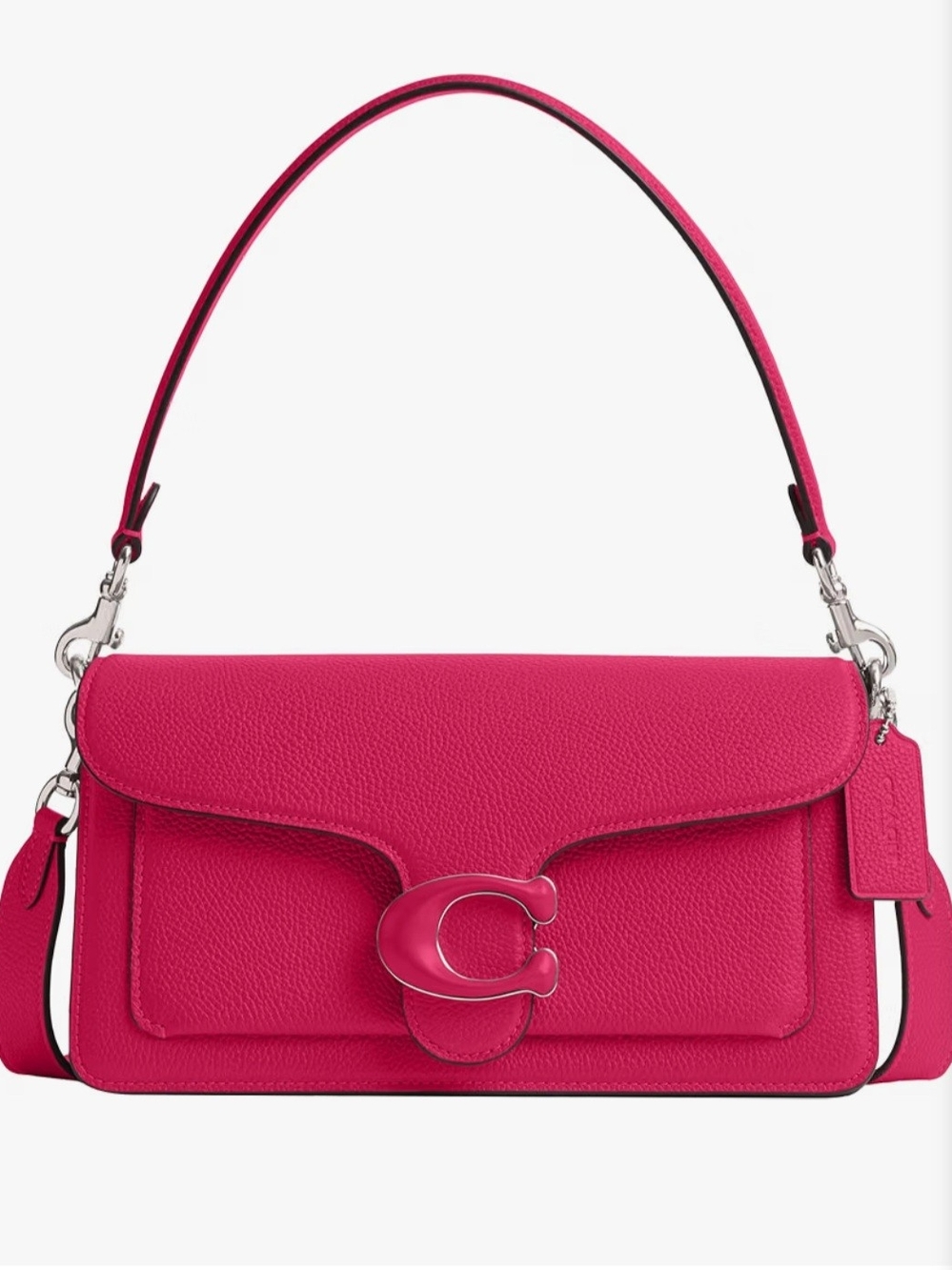 Coach Tabby Shoulder Bag 26 Dragon Fruit Pink